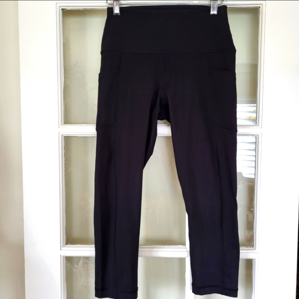 90 Degree By Reflex Leggings Black Athletic Workout Pants